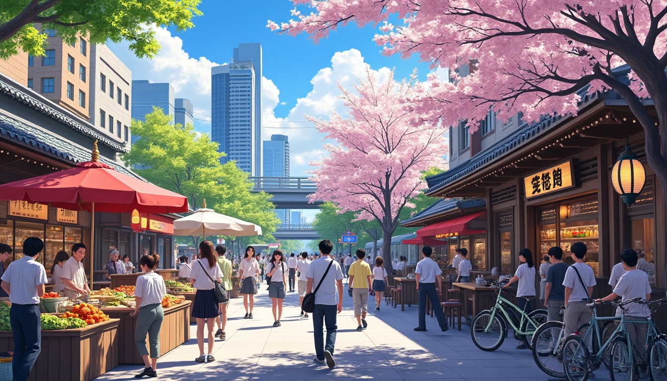 explore the vibrant daily life in chiba, where modernity meets tradition. discover bustling markets, serene parks, and unique cultural experiences that define this lively japanese city.