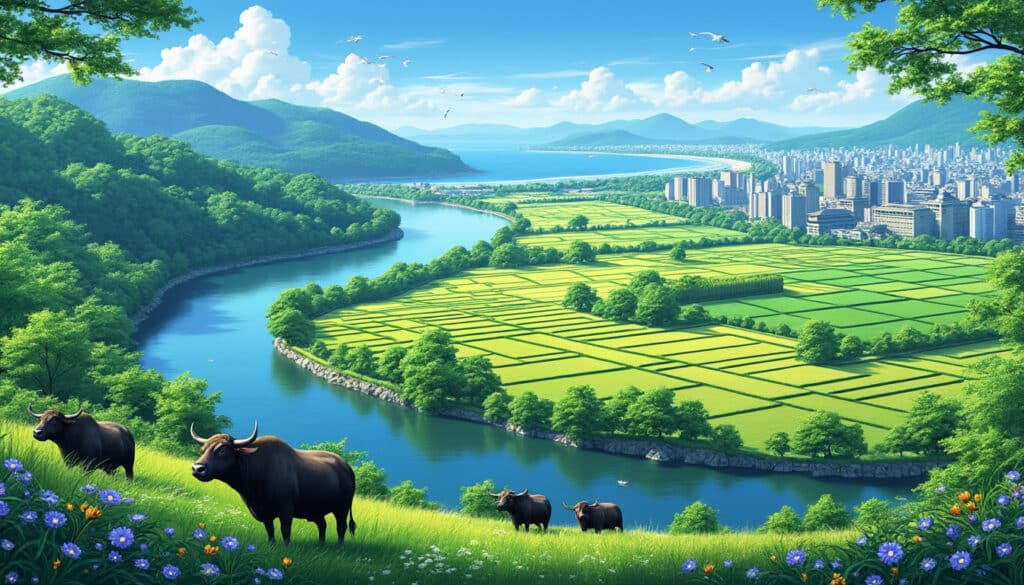 explore the diverse geographical features of chiba, japan, from its stunning coastline and lush forests to its rolling hills and agricultural landscapes. discover the natural beauty and unique ecosystems that make chiba a fascinating destination for nature lovers and adventure seekers.