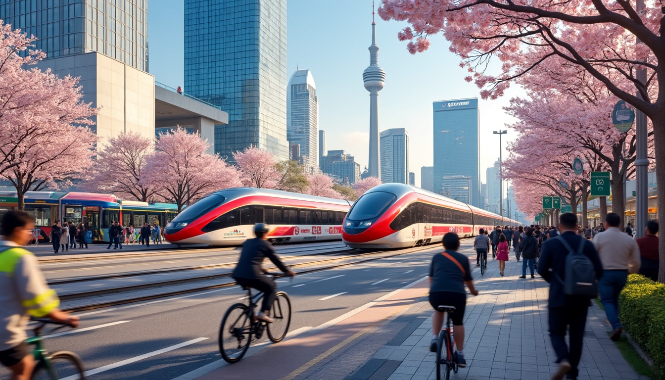 explore the innovative transportation and mobility solutions in chiba, japan. discover efficient public transport options, eco-friendly initiatives, and the diverse means of getting around this vibrant city.