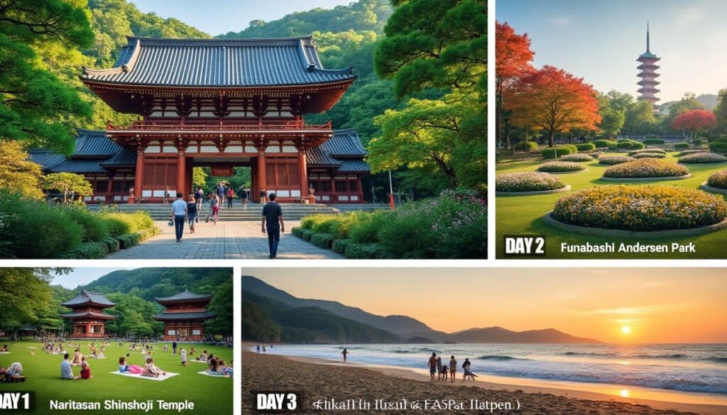 explore the best of chiba in three unforgettable days! discover must-see attractions, local cuisine, cultural experiences, and outdoor adventures that will make your trip memorable. from stunning parks to vibrant markets, find out how to make the most of your time in this beautiful japanese prefecture.