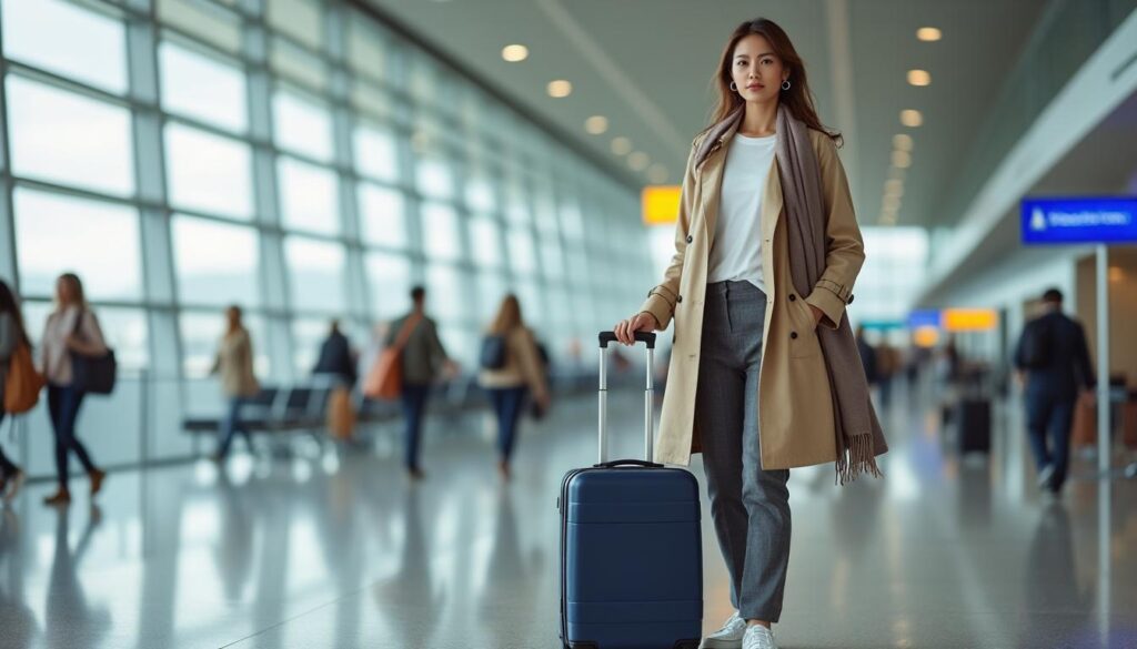 discover the best spring outfits for your flight to chiba, combining comfort and style to ensure a pleasant journey and a great start to your trip.